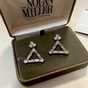 Nolan Miller’s Fribeca Baguette Earrings